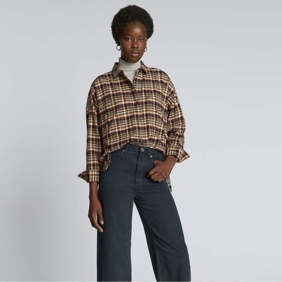 Everlane The Boxy Flannel - Picture 5 of 6